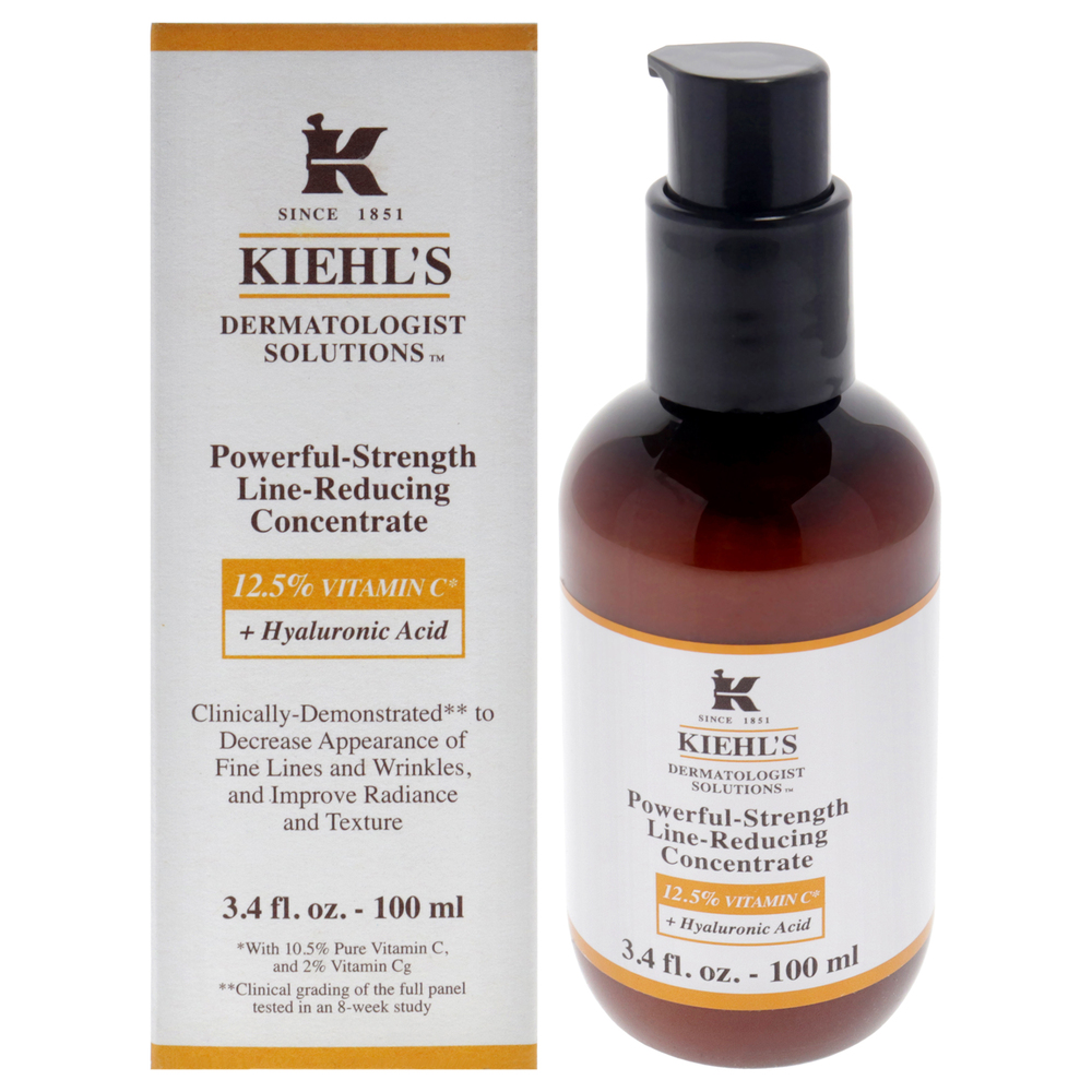 Powerful-Strength Line-Reducing Concentrate by Kiehls for Unisex - 3.4 oz Serum
